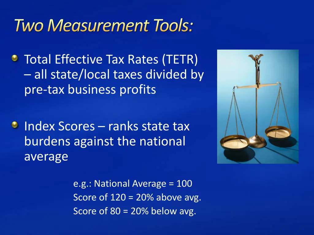 two measurement tools