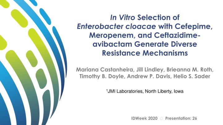 in vitro selection of enterobacter cloacae with