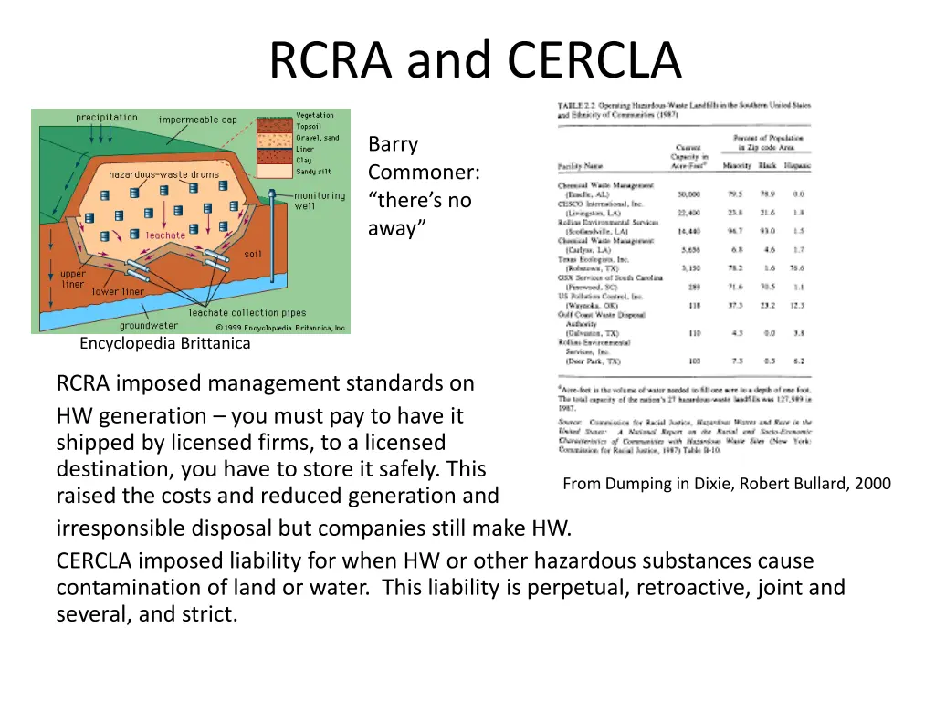 rcra and cercla