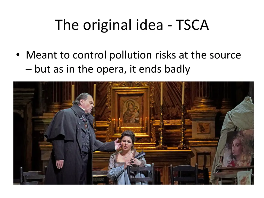 the original idea tsca