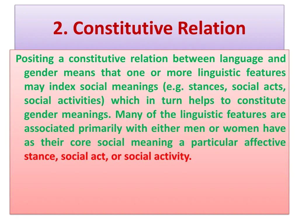 2 constitutive relation