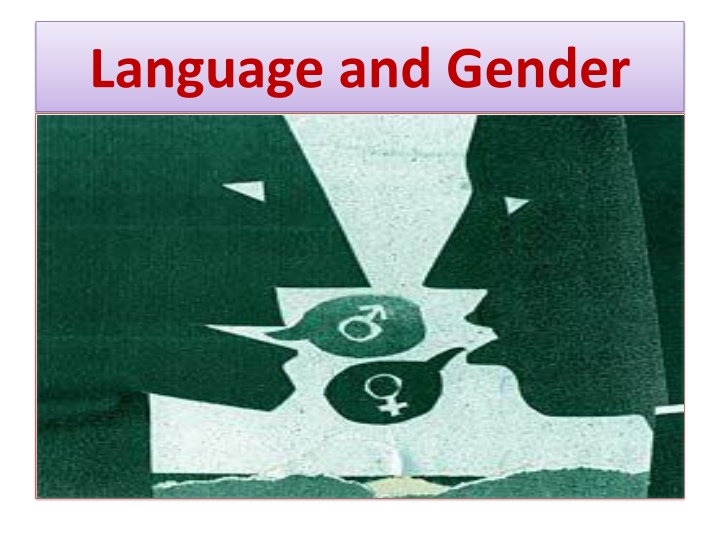 language and gender