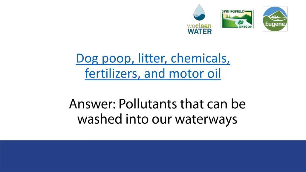 dog poop litter chemicals fertilizers and motor