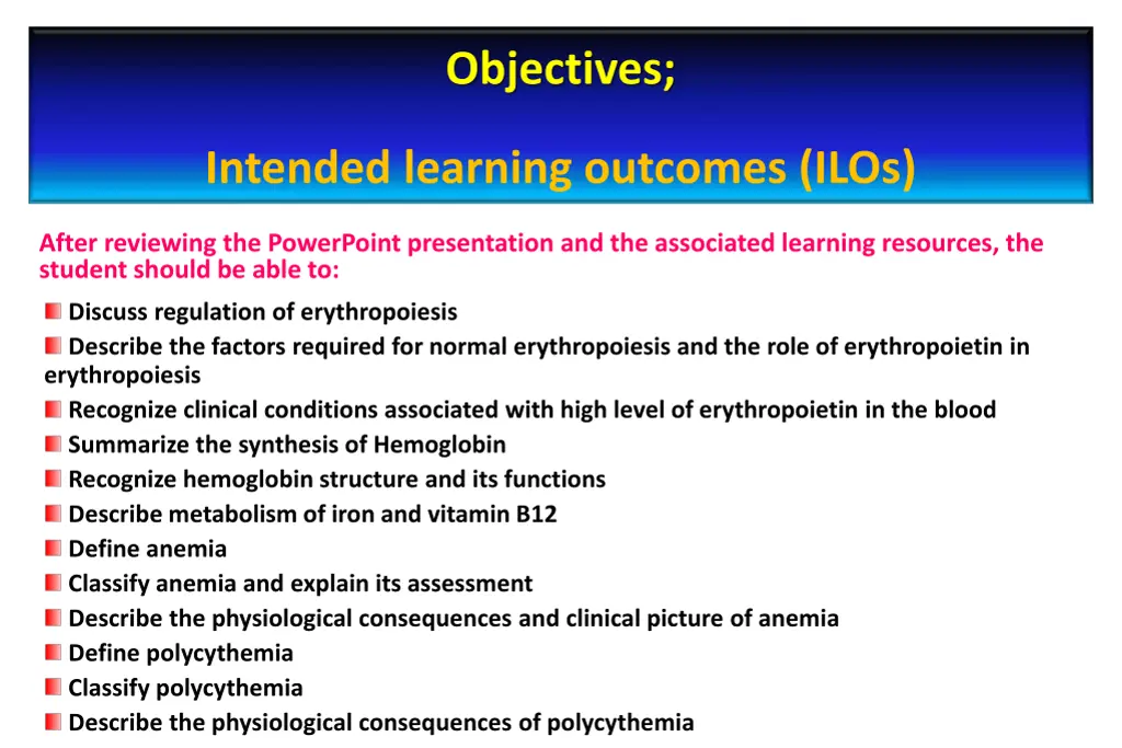 objectives 1