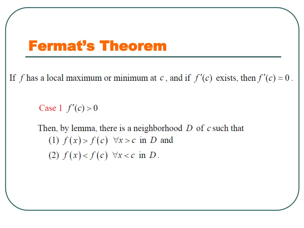 fermat s theorem fermat s theorem 2