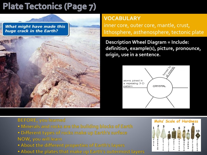 plate tectonics page 7