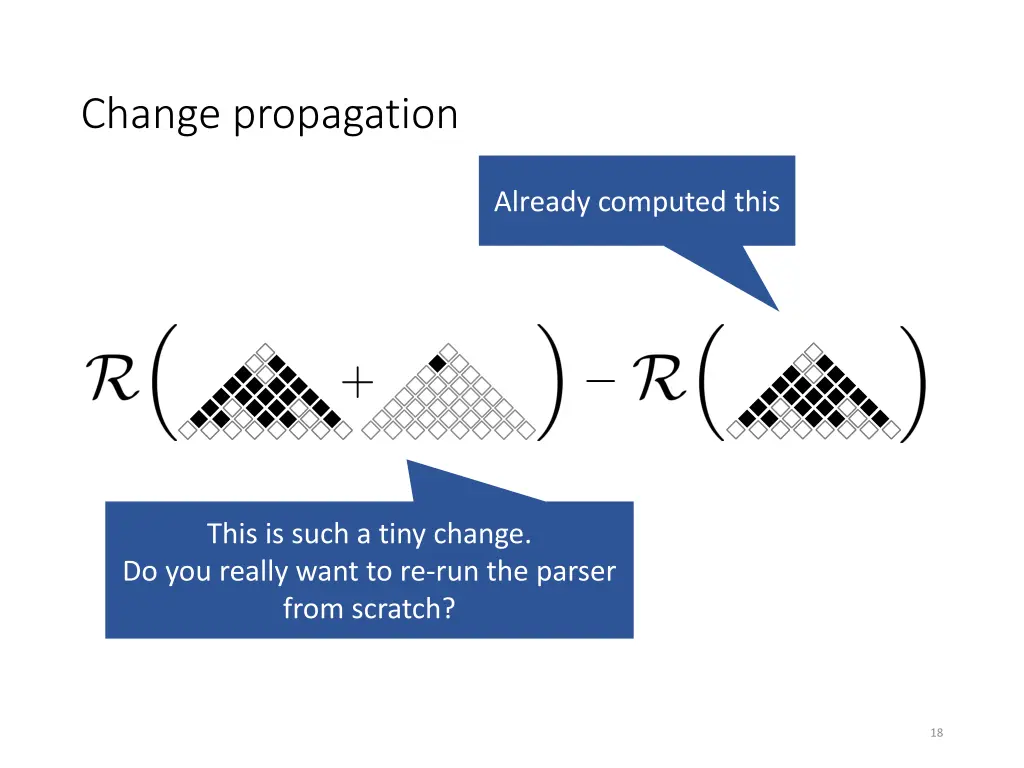 change propagation