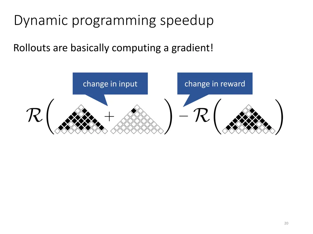 dynamic programming speedup