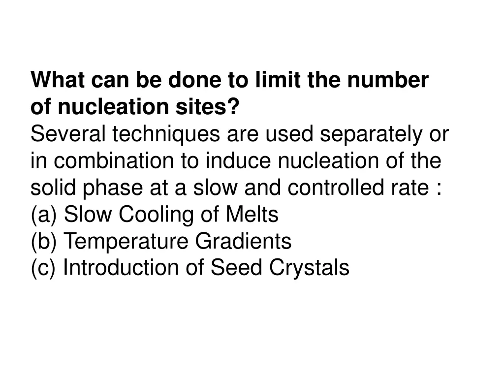 what can be done to limit the number