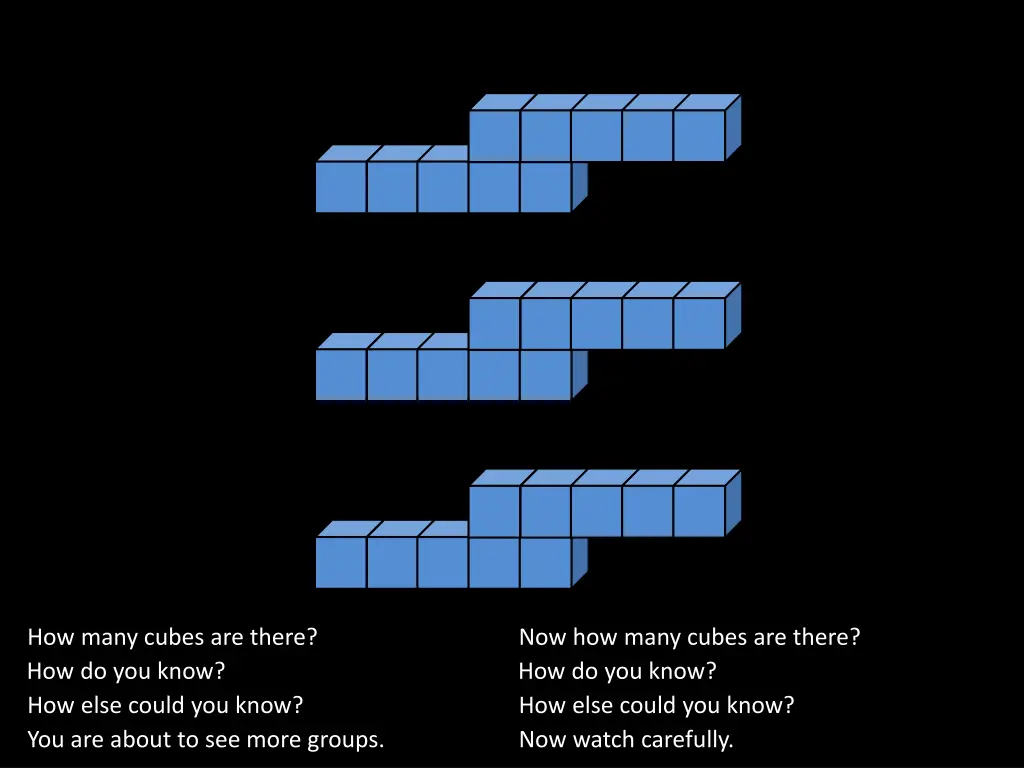 how many cubes are there 1