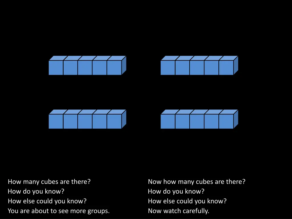 how many cubes are there