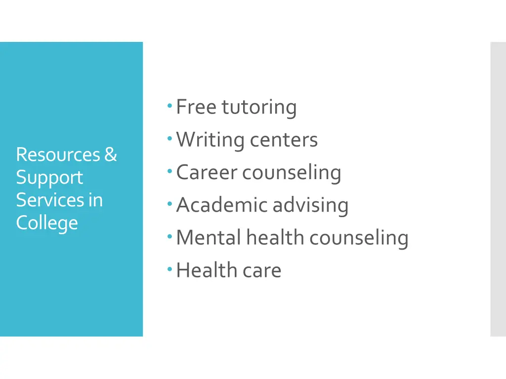 free tutoring writing centers career counseling