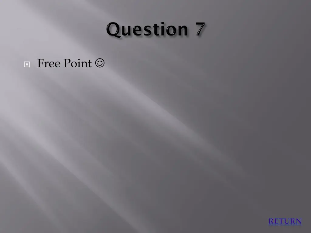 free point 1