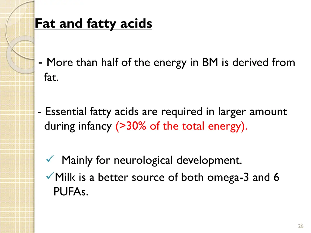 fat and fatty acids