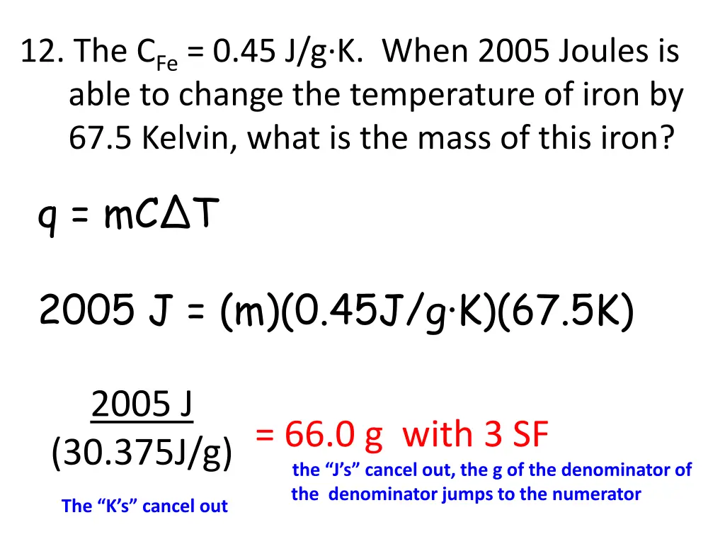 12 the c fe 0 45 j g k when 2005 joules is able