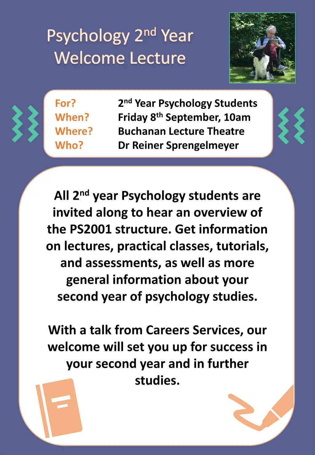 psychology 2 nd year welcome lecture