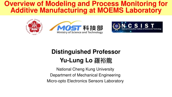 overview of modeling and process monitoring