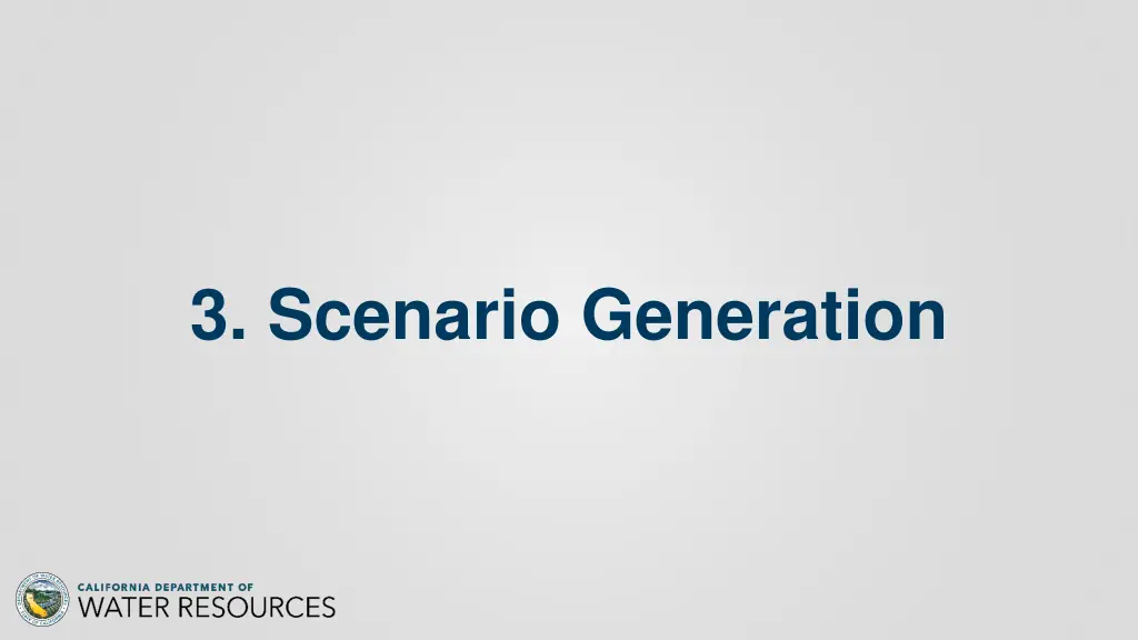 3 scenario generation