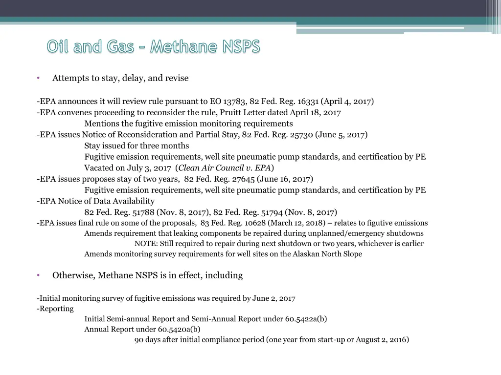 oil and gas methane nsps 1