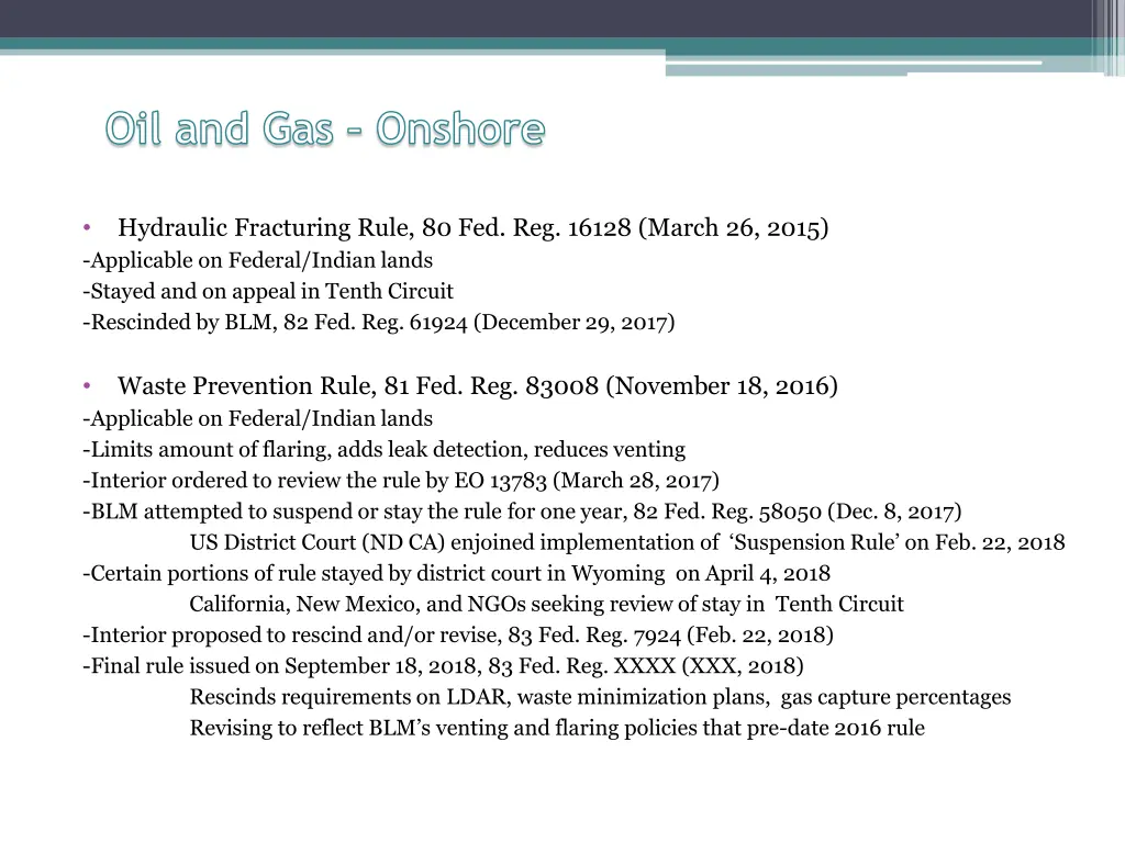 oil and gas onshore 1