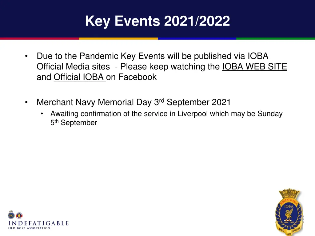 key events 2021 2022