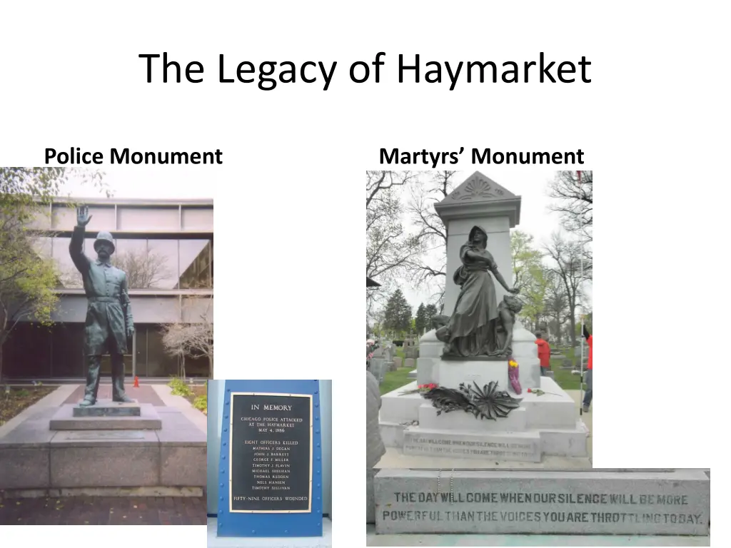 the legacy of haymarket