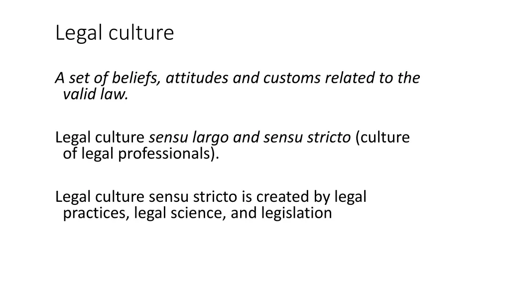 legal culture