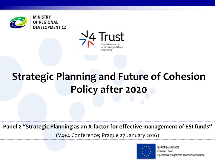 strategic planning and future of cohesion policy