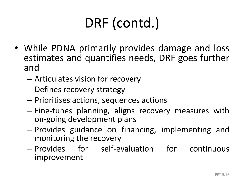 drf contd