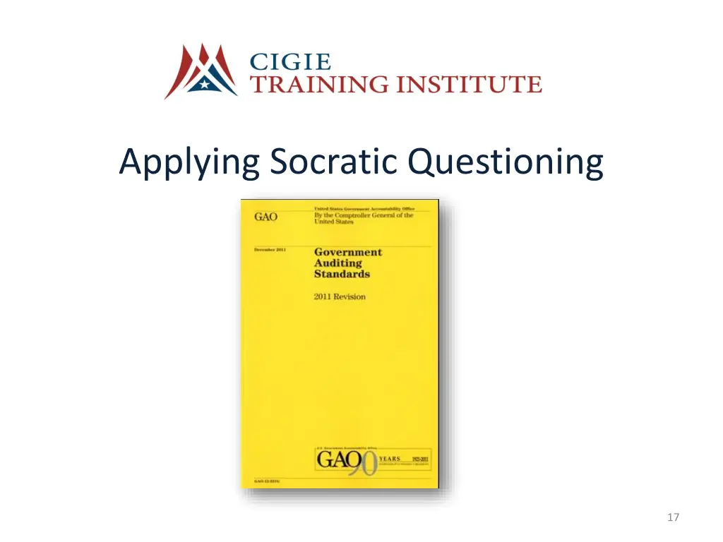 applying socratic questioning