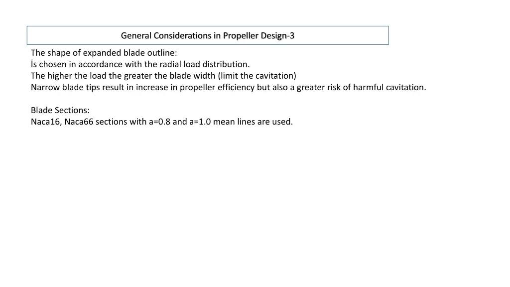 general considerations in propeller design 3