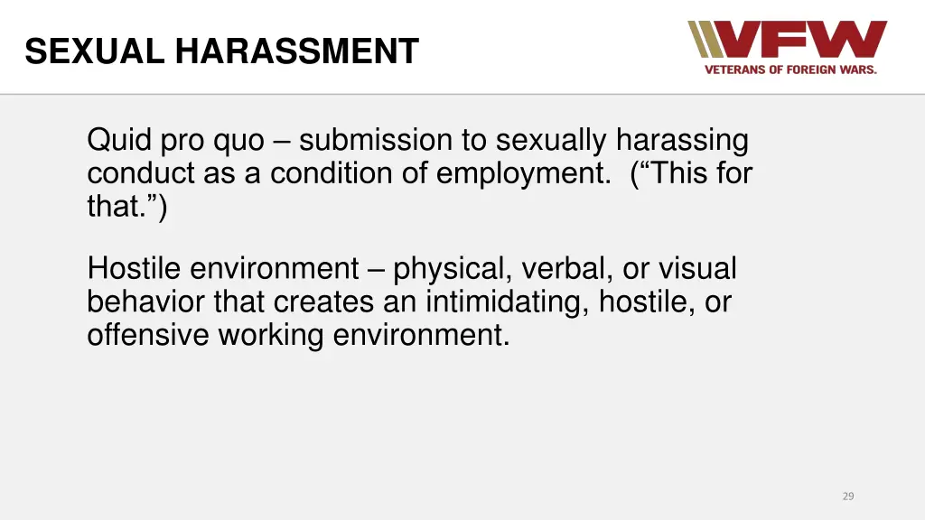 sexual harassment 2