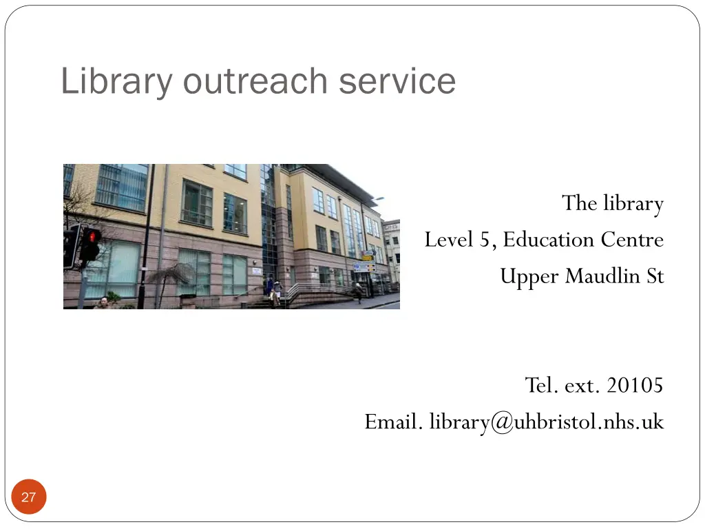 library outreach service