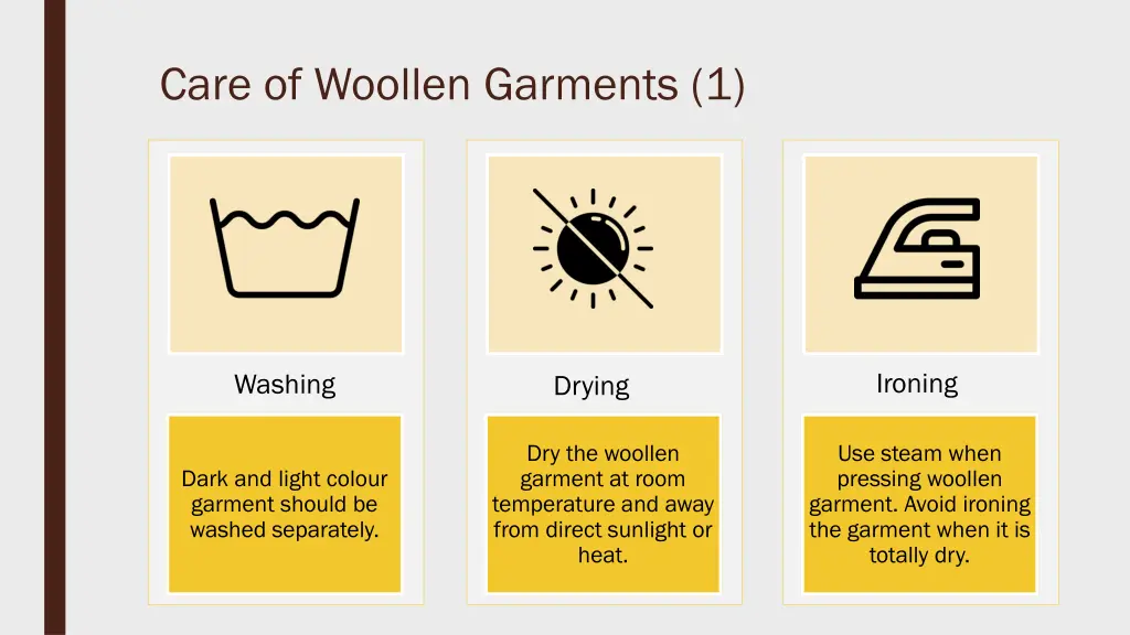 care of woollen garments 1