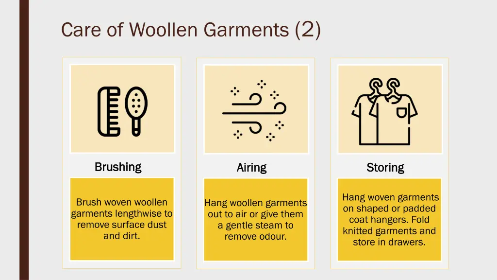 care of woollen garments 2