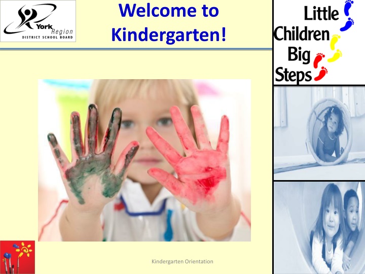 welcome to kindergarten