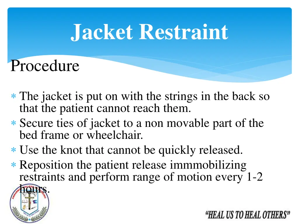 jacket restraint 2