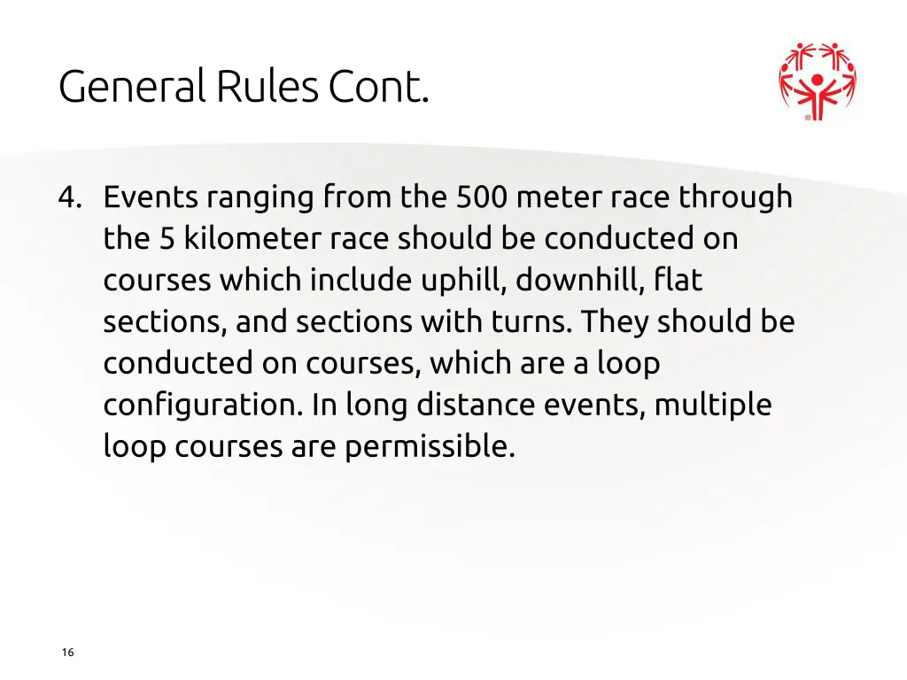 general rules cont 1