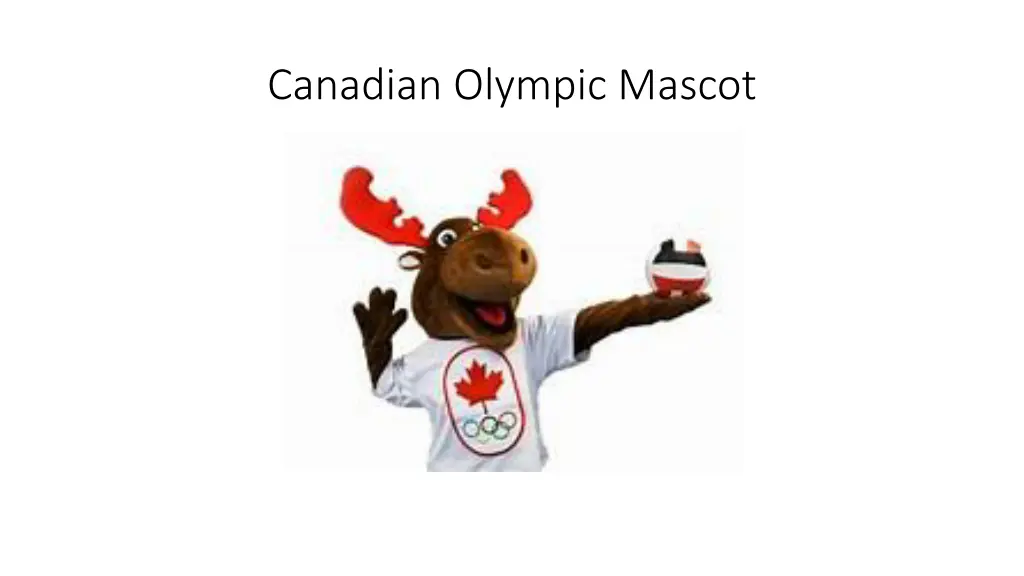 canadian olympic mascot