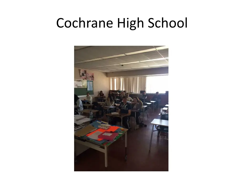 cochrane high school