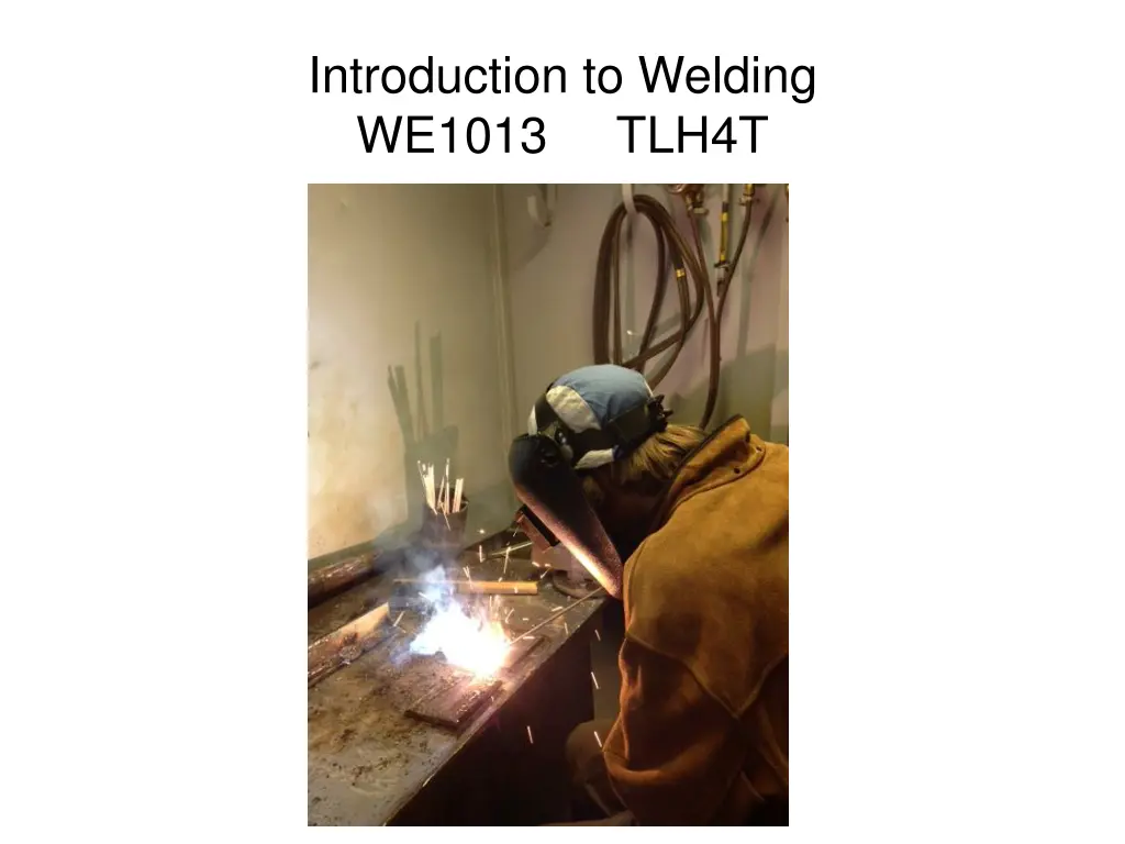 introduction to welding we1013 tlh4t