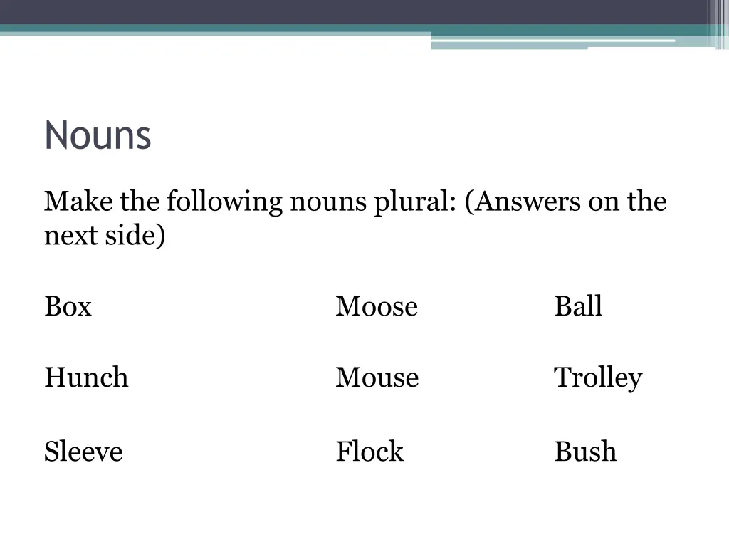 nouns 4