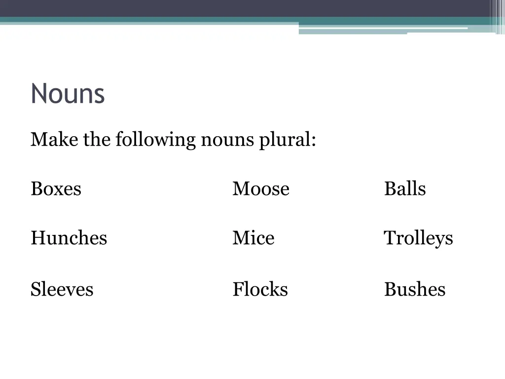 nouns 5