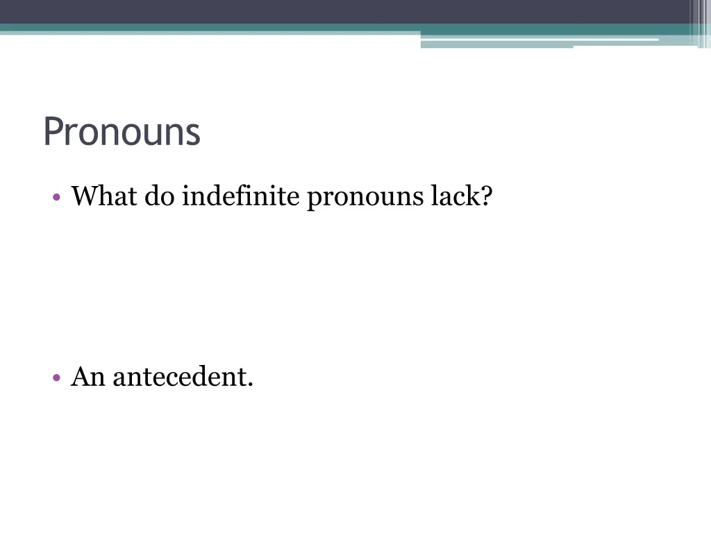 pronouns 5