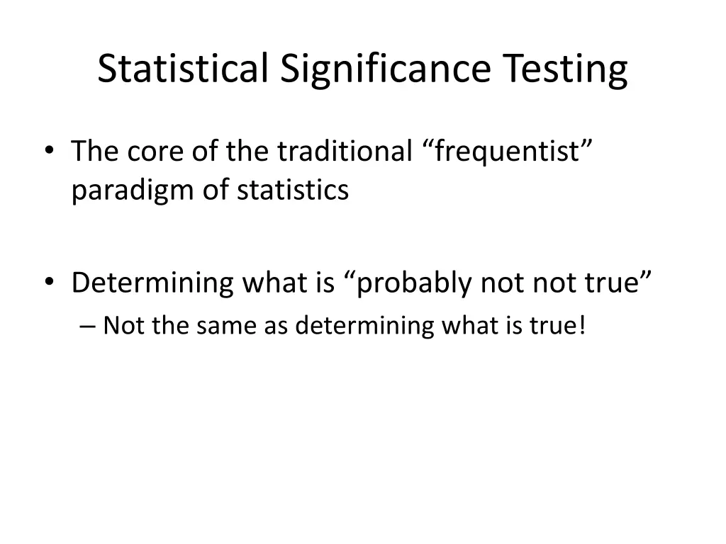 statistical significance testing 1