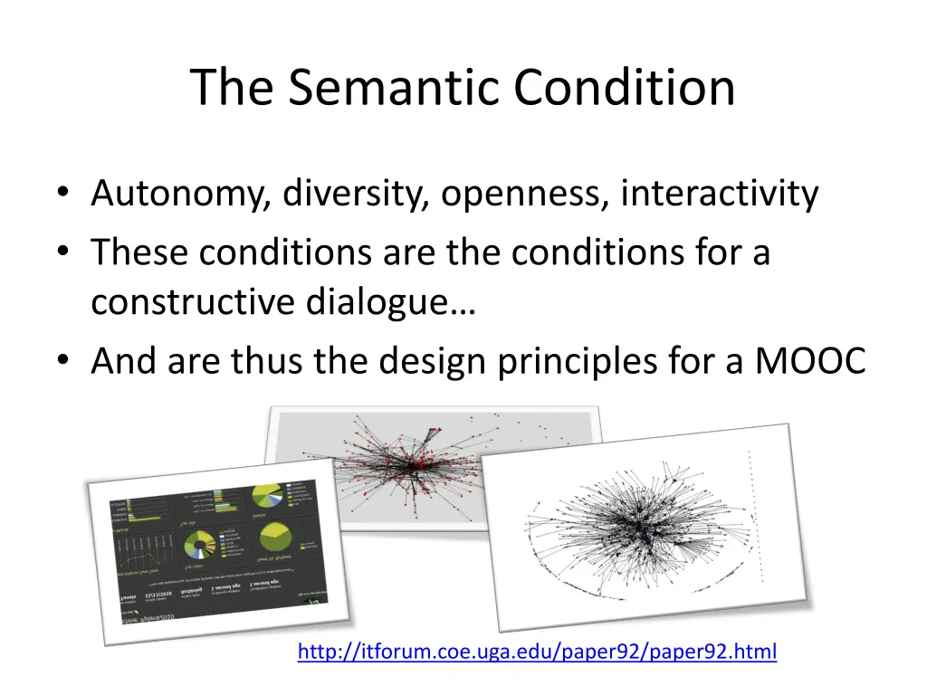 the semantic condition