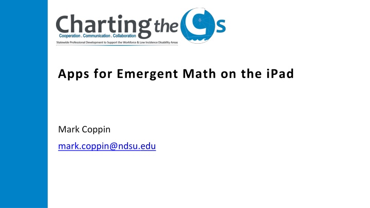 apps for emergent math on the ipad