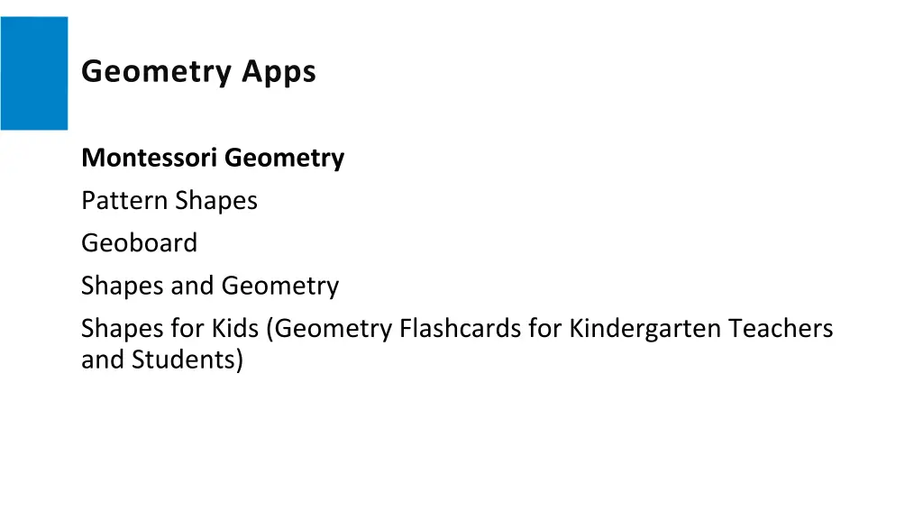 geometry apps