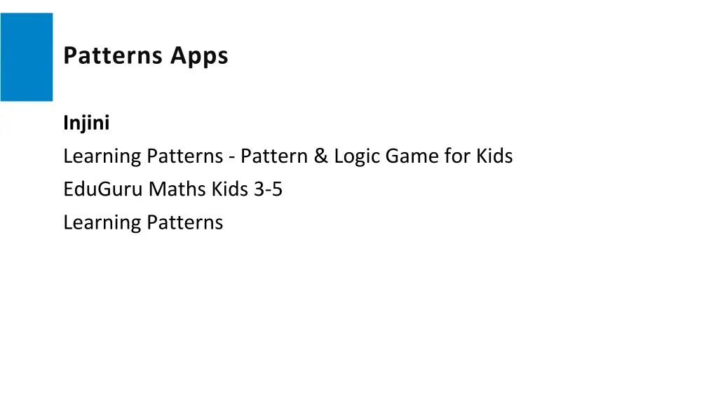 patterns apps