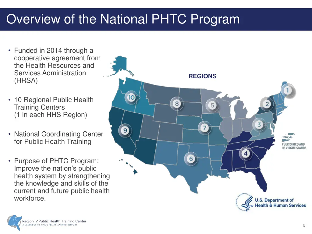 overview of the national phtc program